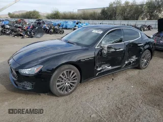 2018 Maserati Ghibli S Q4 z VIN ZAM57YTA4J1296684, wystawiony jako Copart lot #51278825 z przebiegiem 59 872 mil mil oraz Szkoda całkowita • Salvage title. Historia ofert i sprzedaży dostępna na DreamBid. Obrazek 1.