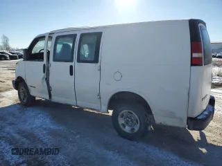 2004 GMC Savana Cargo Van with VIN 1GTGG25V641201119, listed as a Copart auction lot 41638185 with 142,757 mi miles and Clean Title. Bid and sale history available at carsss.com. Image 2.