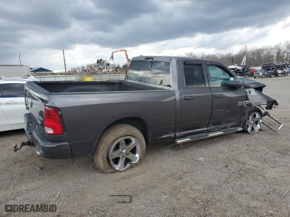 2014 Ram 1500 Express with VIN 1C6RR7FT9ES209585, listed as a Copart auction lot 51304885 with 100,757 mi miles and Salvage Title. Bid and sale history available at carsss.com. Image 3.