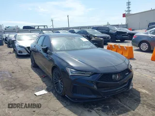 2021 Acura TLX Type S with VIN 19UUB7F08MA000700, listed as a IAAI auction lot 41964358 with Not Provided miles. Bid and sale history available at carsss.com. Image 1.
