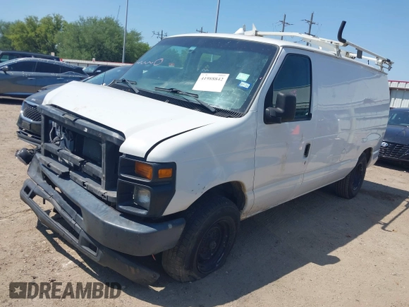 2013 Ford Econoline Cargo Commercial with VIN 1FTNE1EW1DDA62354, listed as a IAAI auction lot 41988842 with 118,614 mi miles and . Bid and sale history available at carsss.com. Image 18.