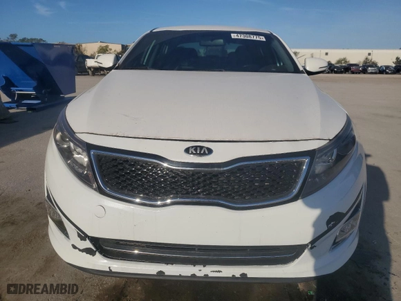 2014 Kia Optima Hybrid LX with VIN KNAGM4AD4E5065114, listed as a Copart auction lot 47308775 with 154,642 mi miles and Clean Title. Bid and sale history available at carsss.com. Image 5.