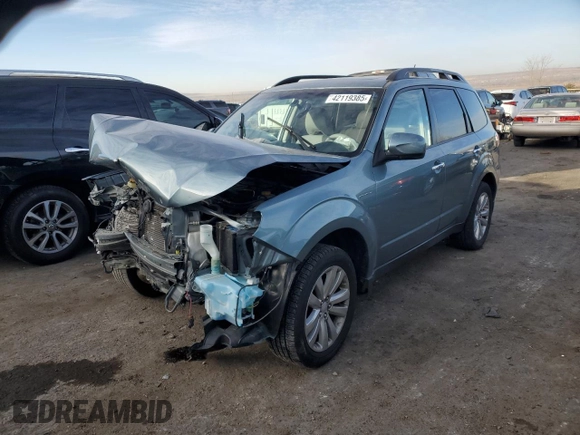 2012 Subaru Forester 2.5X Premium with VIN JF2SHBCC8CH415559, listed as a Copart auction lot 42119385 with 37,378 mi miles and Salvage Title. Bid and sale history available at carsss.com. Image 1.