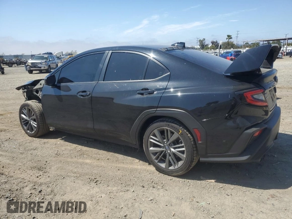 2022 Subaru WRX with VIN JF1VBAA63N9016517, listed as a Copart auction lot 50558085 with 45,466 mi miles and Salvage title. Bid and sale history available at DreamBid. Image 2.