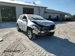 2012 Nissan Murano SL with VIN JN8AZ1MW8CW222077, listed as a Copart auction lot 58301444 with 0 mi miles and Salvage Title. Bid and sale history available at carsss.com. Image 11.