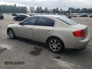 2003 Infiniti G35 w/Leather with VIN JNKCV51EX3M314563, listed as a Copart auction lot 72418514 with 218,606 mi miles and Salvage Title. Bid and sale history available at DreamBid. Image 2.