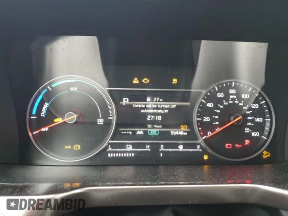 2022 Kia Sorento S with VIN KNDRG4LG3N5090659, listed as a Copart auction lot 46125235 with 50,448 mi miles and Salvage title. Bid and sale history available at DreamBid. Image 9.