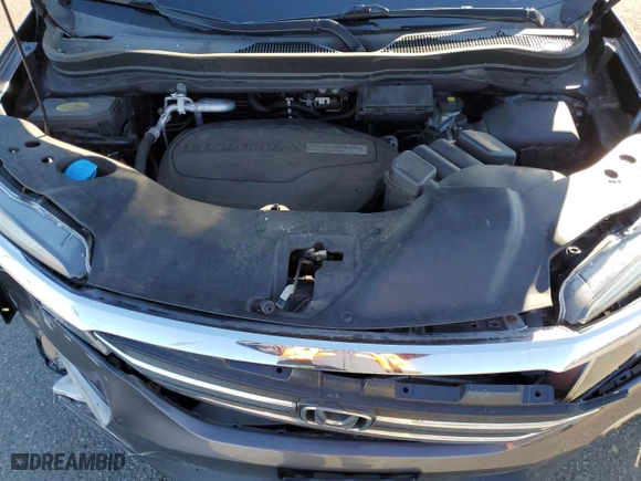 2018 Honda Pilot EX-L with VIN 5FNYF6H54JB011574, listed as a Copart auction lot 47956835 with 101,116 mi miles and Salvage Title. Bid and sale history available at carsss.com. Image 13.