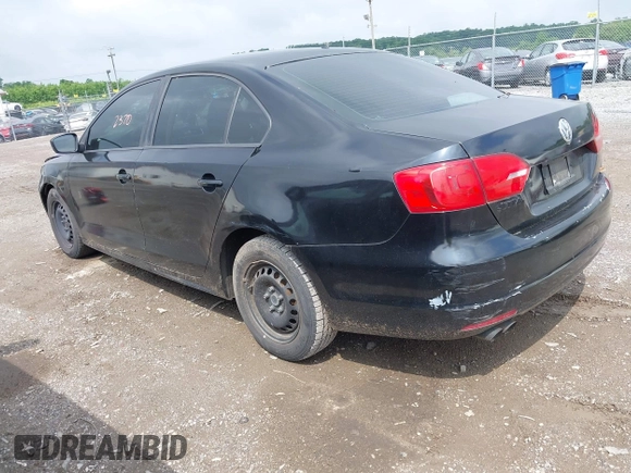 2013 Volkswagen Jetta S with VIN 3VW2K7AJ3DM287093, listed as a IAAI auction lot 42462370 with 234,157 mi miles and . Bid and sale history available at DreamBid. Image 3.