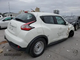 2015 Nissan Juke S with VIN JN8AF5MR9FT509721, listed as a Copart auction lot 87634355 with 131,191 mi miles and Salvage Title. Bid and sale history available at carsss.com. Image 3.