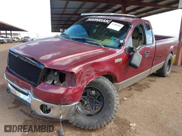 2006 Ford F-150 XL with VIN 1FTRF14506NA75424, listed as a IAAI auction lot 41580902 with 229,696 mi miles. Bid and sale history available at carsss.com. Image 17.