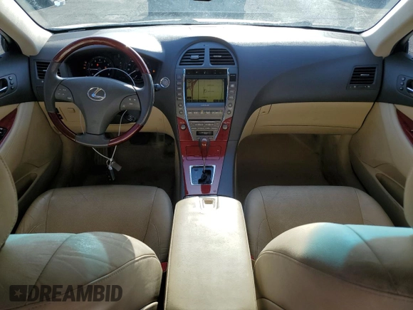 2009 Lexus ES with VIN JTHBJ46G192294879, listed as a Copart auction lot 51768795 with 130,798 mi miles and Salvage Title. Bid and sale history available at carsss.com. Image 8.
