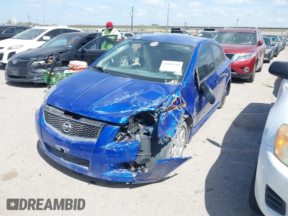 2012 Nissan Sentra S with VIN 3N1AB6AP2CL685769, listed as a IAAI auction lot 41816768 with 154,016 mi miles and . Bid and sale history available at DreamBid. Image 2.