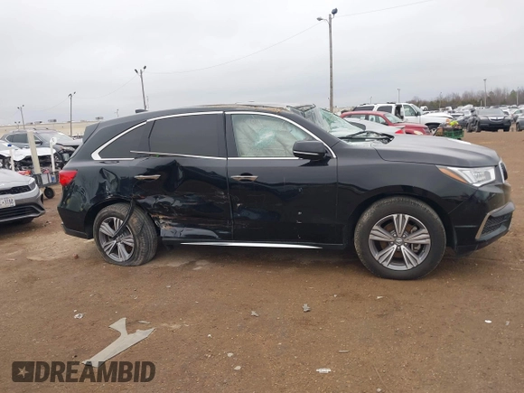 2020 Acura MDX with VIN 5J8YD3H39LL017701, listed as a IAAI auction lot 41486888 with 21,687 mi miles. Bid and sale history available at carsss.com. Image 13.