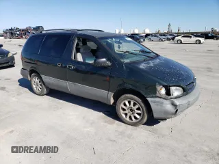 2000 Toyota Sienna LE with VIN 4T3ZF13C2YU193910, listed as a Copart auction lot 56395564 with 228,638 mi miles and Salvage Title. Bid and sale history available at carsss.com. Image 4.