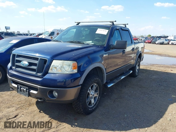 2008 Ford F-150 XLT with VIN 1FTPW14V68FA39645, listed as a IAAI auction lot 42427876 with 179,252 mi miles and . Bid and sale history available at DreamBid. Image 6.