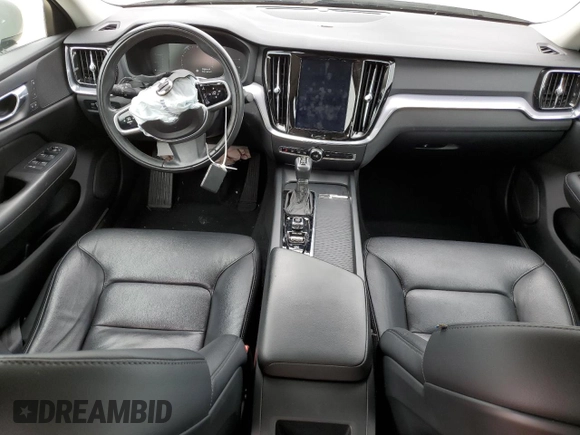 2019 Volvo S60 Momentum with VIN 7JR102FK6KG001352, listed as a Copart auction lot 55452424 with 54,636 mi miles and Salvage Title. Bid and sale history available at carsss.com. Image 8.