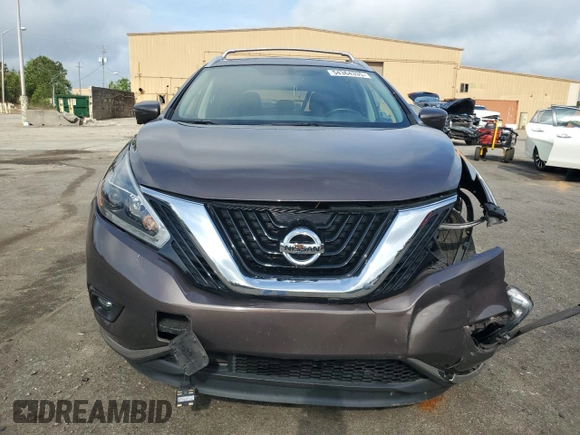 2018 Nissan Murano SV with VIN 5N1AZ2MG0JN196342, listed as a Copart auction lot 54364335 with 52,132 mi miles and Salvage Title. Bid and sale history available at DreamBid. Image 5.