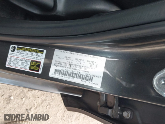 2011 Mazda 3 i Touring with VIN JM1BL1VG5B1415064, listed as a IAAI auction lot 40956181 with 110,933 mi miles and . Bid and sale history available at carsss.com. Image 9.