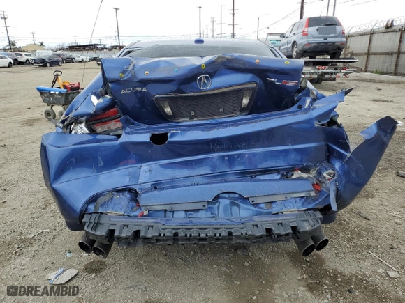 2007 Acura TL Type-S with VIN 19UUA76597A021476, listed as a Copart auction lot 48670765 with 0 mi miles and Salvage Title. Bid and sale history available at carsss.com. Image 6.