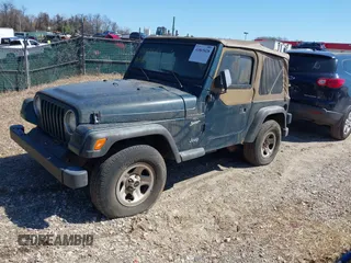 1997 Jeep Wrangler Sport with VIN 1J4FY19S1VP426589, listed as a IAAI auction lot 41865628 with 171,770 mi miles. Bid and sale history available at carsss.com. Image 2.
