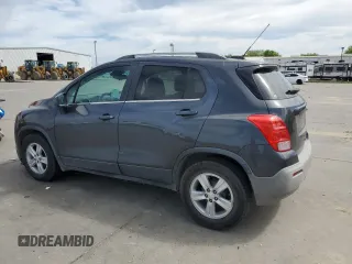 2016 Chevrolet Trax LT with VIN 3GNCJLSB6GL158955, listed as a Copart auction lot 52743815 with 125,487 mi miles and Clean Title. Bid and sale history available at DreamBid. Image 2.