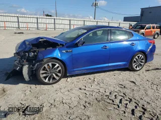 2015 Kia Optima SX Turbo with VIN 5XXGR4A66FG362260, listed as a Copart auction lot 85453044 with 0 mi miles and Salvage Title. Bid and sale history available at carsss.com. Image 1.