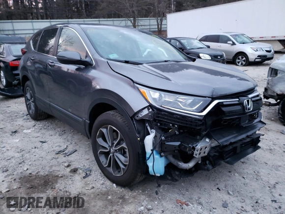 2022 Honda CR-V EX-L with VIN 7FARW2H83NE050870, listed as a Copart auction lot 72884372 with 1,613 mi miles and . Bid and sale history available at DreamBid. Image 4.