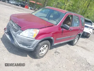 2002 Honda CR-V LX with VIN JHLRD68442C005924, listed as a IAAI auction lot 42019526 with 173,111 mi miles and . Bid and sale history available at carsss.com. Image 2.