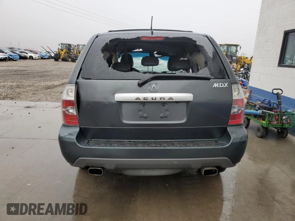 2004 Acura MDX Touring Pkg w/Navigation with VIN 2HNYD18824H555714, listed as a Copart auction lot 85464354 with 205,427 mi miles and Salvage Title. Bid and sale history available at carsss.com. Image 6.
