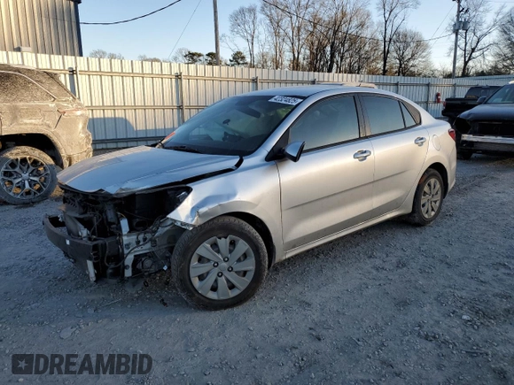 2020 Kia Rio LX with VIN 3KPA24AD2LE354038, listed as a Copart auction lot 42324825 with Not Provided miles and Salvage Title. Bid and sale history available at DreamBid. Image 1.