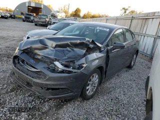 2018 Ford Fusion S with VIN 3FA6P0G7XJR203851, listed as a Copart auction lot 80708274 with 112,458 mi miles and Salvage Title. Bid and sale history available at carsss.com. Image 1.