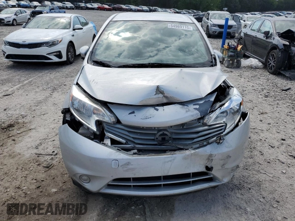 2015 Nissan Note S with VIN 3N1CE2CP5FL405093, listed as a Copart auction lot 54989115 with 129,031 mi miles and Salvage Title. Bid and sale history available at DreamBid. Image 5.