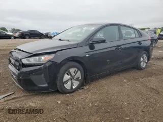 2019 Hyundai Ioniq Blue with VIN KMHC65LC7KU141718, listed as a Copart auction lot 64590535 with 136,455 mi miles and Clean title. Bid and sale history available at DreamBid. Image 1.