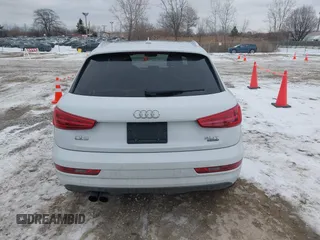 2017 Audi Q3 Premium Plus z VIN WA1JCCFS6HR008921, wystawiony jako IAAI lot #41351675 z przebiegiem 117 158 mil mil oraz . Historia ofert i sprzedaży dostępna na DreamBid. Obrazek 16.