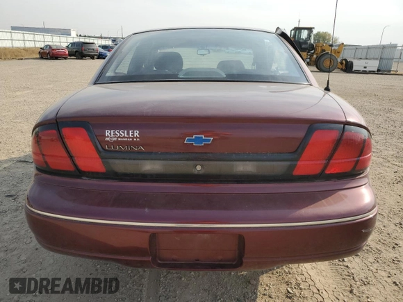 1996 Chevrolet Lumina with VIN 2G1WL52M7T9148079, listed as a Copart auction lot 75500834 with 176,307 mi miles and Salvage Title. Bid and sale history available at DreamBid. Image 6.