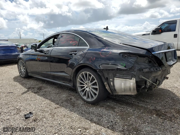 2018 Mercedes-Benz CLS-Class CLS 550 with VIN WDDLJ7DB5JA204213, listed as a Copart auction lot 68609093 with 85,435 mi miles. Bid and sale history available at carsss.com. Image 2.