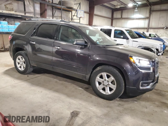 2016 GMC Acadia SLE z VIN 1GKKVPKD5GJ145112, wystawiony jako Copart lot #56330875 z przebiegiem 154 585 mil mil oraz Szkoda całkowita • Salvage title. Historia ofert i sprzedaży dostępna na DreamBid. Obrazek 4.