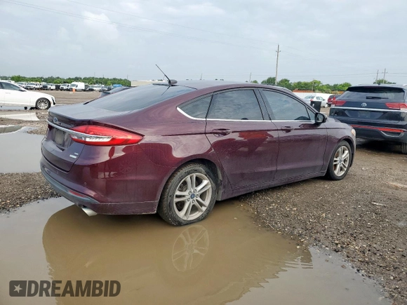 2018 Ford Fusion SE with VIN 3FA6P0HD9JR149785, listed as a Copart auction lot 64038685 with 143,951 mi miles and Clean title. Bid and sale history available at DreamBid. Image 3.