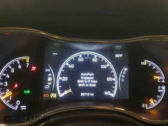 2020 Jeep Grand Cherokee North with VIN 1C4RJFAGXLC158609, listed as a Copart auction lot 51260255 with 89,710 mi miles and Salvage title. Bid and sale history available at DreamBid. Image 9.
