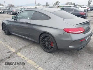 2017 Mercedes-Benz C 63 S AMG with VIN WDDWJ8HB9HF562666, listed as a IAAI auction lot 41895716 with 61,904 mi miles and . Bid and sale history available at carsss.com. Image 3.