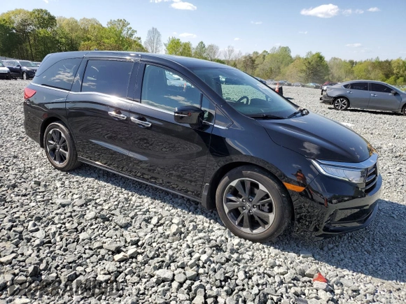 2023 Honda Odyssey Elite с VIN 5FNRL6H99PB035751, выставлен на аукционе Copart как лот 53430425 с пробегом 37 227 миль миль и Списание • Salvage title. История ставок и продаж доступна на DreamBid. Изображение 4.