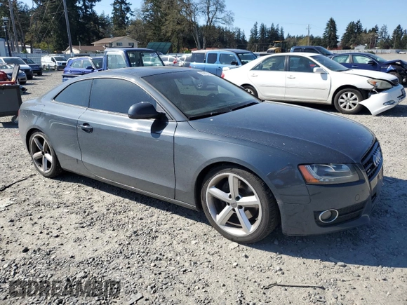 2009 Audi A5 with VIN WAUDK78T69A017408, listed as a Copart auction lot 53948485 with 194,232 mi miles and Salvage Title. Bid and sale history available at carsss.com. Image 4.