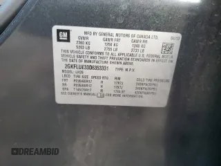 2013 GMC Terrain SLT with VIN 2GKFLUE33D6353331, listed as a Copart auction lot 88165815 with 148,793 mi miles and Salvage Title. Bid and sale history available at carsss.com. Image 13.