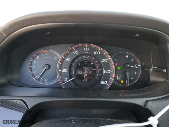 2013 Honda Accord Cpe EX-L with VIN 1HGCT1B84DA001716, listed as a Copart auction lot 46431605 with 98,823 mi miles and Salvage Title. Bid and sale history available at carsss.com. Image 9.