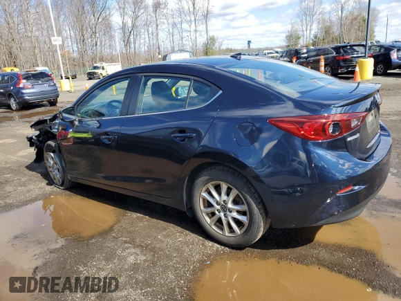 2016 Mazda 3 i Grand Touring with VIN JM1BM1X78G1344623, listed as a Copart auction lot 50244935 with 94,832 mi miles and Salvage title. Bid and sale history available at DreamBid. Image 1.