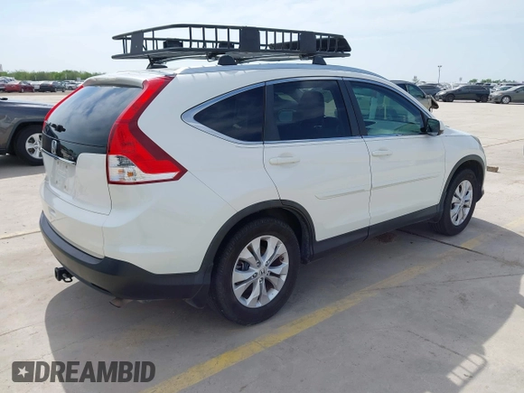 2012 Honda CR-V EX-L with VIN 5J6RM3H77CL047957, listed as a IAAI auction lot 41930875 with 188,439 mi miles. Bid and sale history available at carsss.com. Image 4.