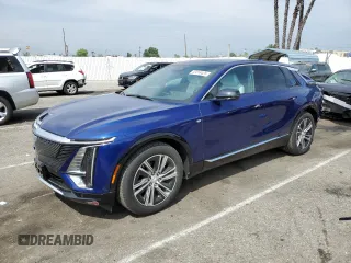 2024 Cadillac LYRIQ Luxury z VIN 1GYKPPRL1RZ105448, wystawiony jako Copart lot #53318425 z przebiegiem 10 519 mil mil oraz Szkoda całkowita • Salvage title. Historia ofert i sprzedaży dostępna na DreamBid. Obrazek 1.