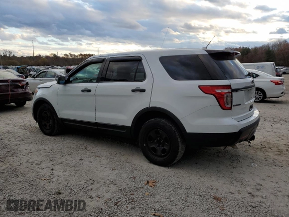 2014 Ford Utility Police Interceptor with VIN 1FM5K8AR2EGA70895, listed as a Copart auction lot 78909934 with 166,270 mi miles and Clean Title. Bid and sale history available at carsss.com. Image 2.