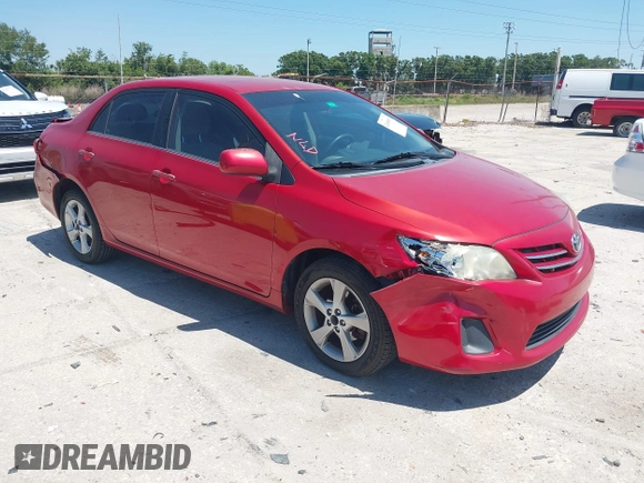 2013 Toyota Corolla L with VIN 2T1BU4EE7DC976801, listed as a IAAI auction lot 42060881 with 123,016 mi miles and . Bid and sale history available at DreamBid. Image 1.